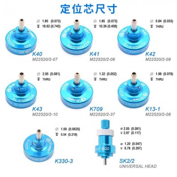 杰锐德 ST5114压线钳定位器套装K系列+SK2/2螺杆