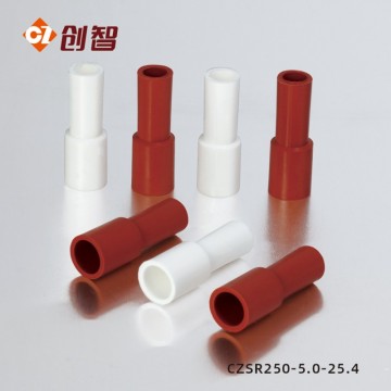 250直型硅胶端子护套6.3绝缘端子套